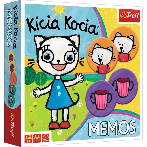 Trefl Gra Memos Kicia Kocia 01894 Trefl