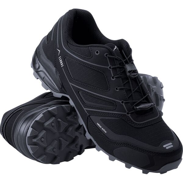 Elbrus BUTY NISKIE DENOV BLACK/DARK GREY 43