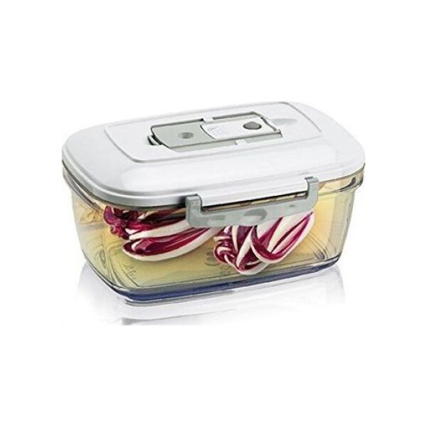 Magic Vac Magic Vac Rectangular Container, with lid 1.5 l