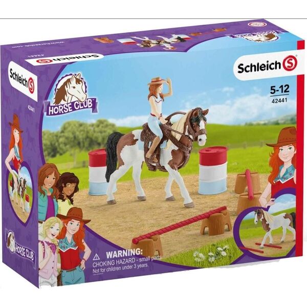Figurka Schleich Horse Club Hanna's Werstern riding