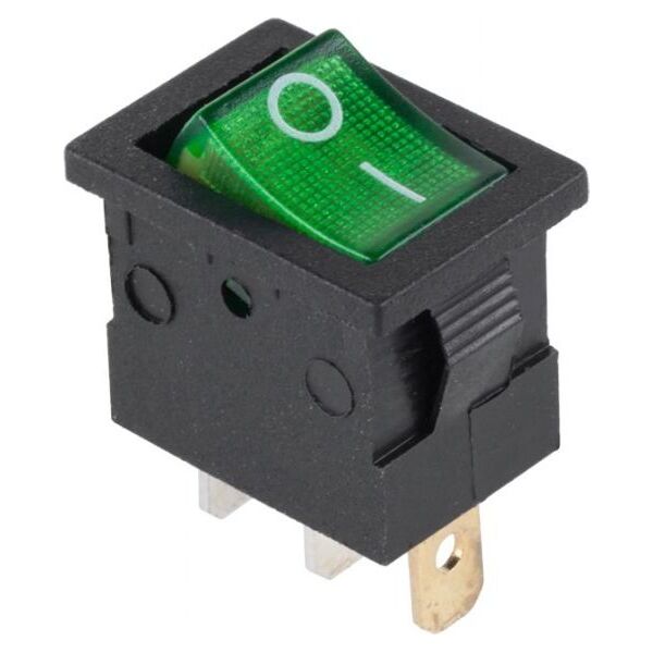 LechPol Złącze przeł.MK1011 podś.zielony 15A/12V