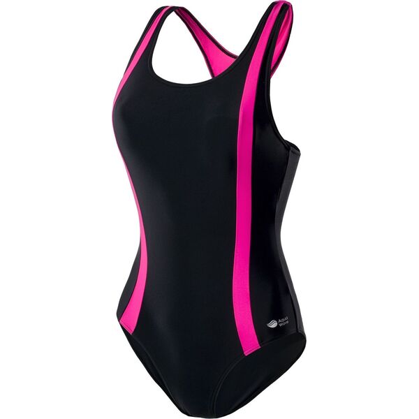 AquaWave Strój kąpielowy Asma Black/Raspberry Sorbet r. S
