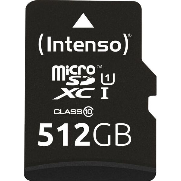 Karta Intenso Premium MicroSDXC 512 GB Class 10 UHS-I/U1  (3423493)