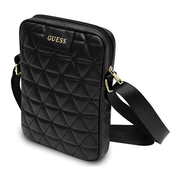 Etui na tablet Guess Guess Torba GUTB10QLBK 10" czarna/black Quilted Tablet Bag