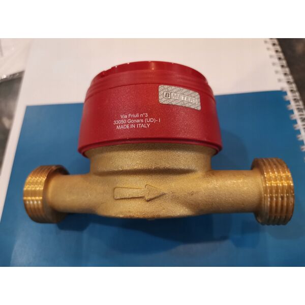 BMETERS Wodomierz antymagnetyczny GSD8-I ciepła woda, 3/4" AC Q3-4,0 m3/h, Tmax:90°C,L=130mm, MID R100/R50 AM