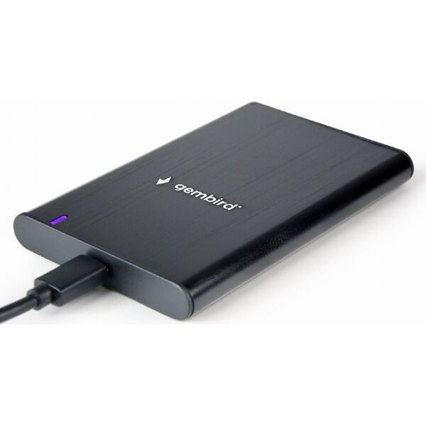 Kieszeń Gembird USB-C 3.0 - 2.5" SATA SSD/HDD (EE2-U3S-6)