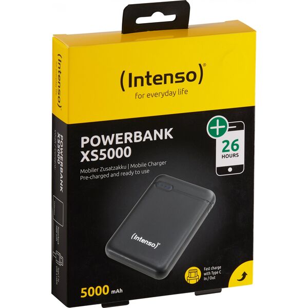 Powerbank Intenso POWER BANK USB 5000MAH/BLACK 7313520 INTENSO