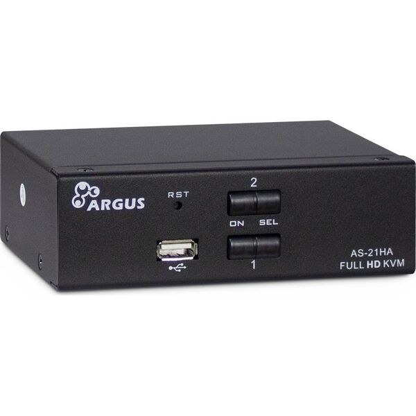 Konsola KVM Inter-Tech Inter-Tech IPC KVM Switch AS-21HA HDMI