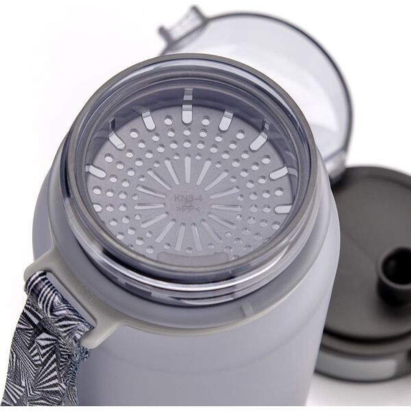 Meteor Butelka z ustnikiem szara 650 ml