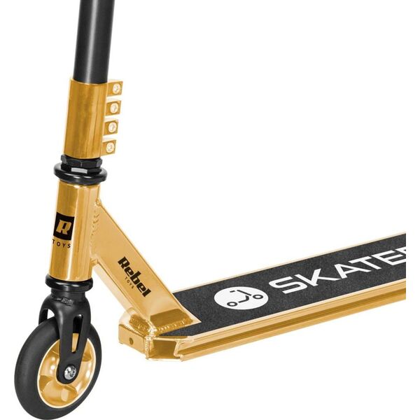 Hulajnoga Rebel Skater Pro Złoty (LEC-ZAB0120G)