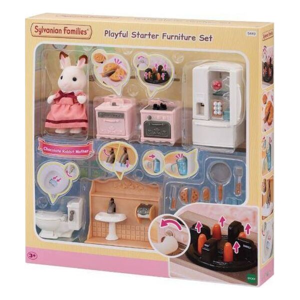 Figurka Epoch Sylvanian Kompletny zestaw urządzeń domowych (05449)