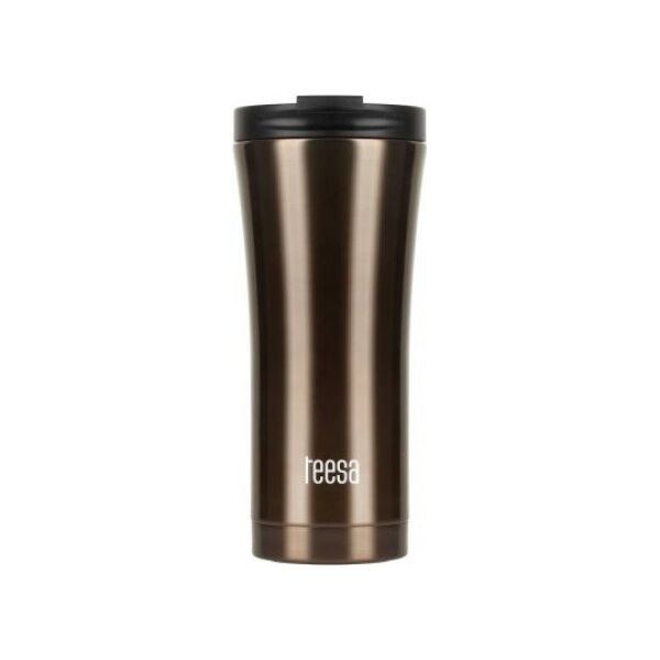 Teesa Kubek termiczny Teesa 500 ml brązowy