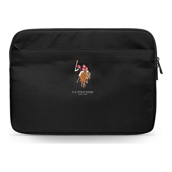 Etui U.S. Polo Assn Polo Embroidery 13" Czarny