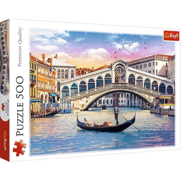 Trefl Puzzle 500 Most Rialto Wenecja
