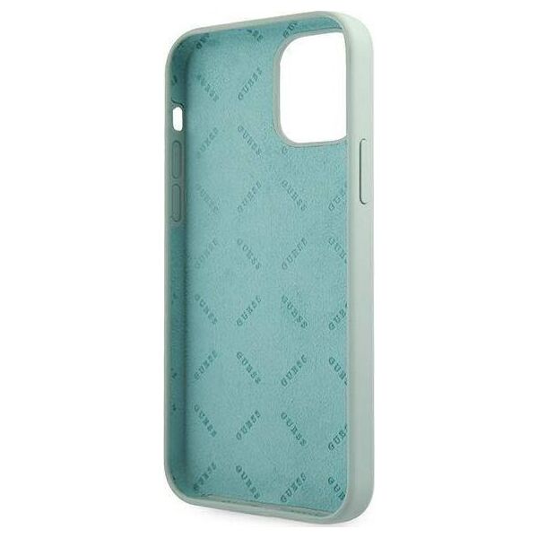 Guess Etui Guess GUHCP12SLSVSBF Apple iPhone 12 mini niebieski fuksja/blue fuschia hardcase Silicone Vintage