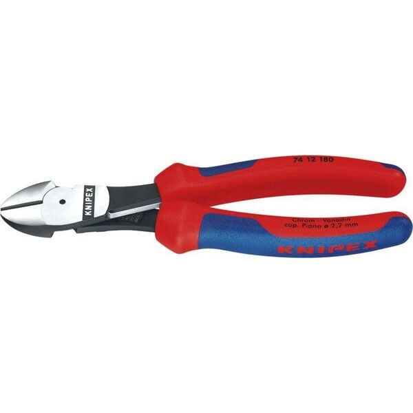 Knipex Szczypce tnące boczne o zwiększonym przełożeniu Knipex 74 12 160-180