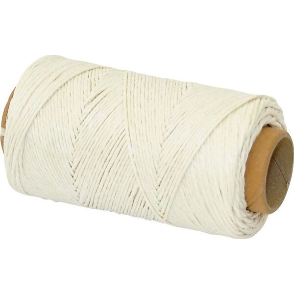 Q-Connect Nici lniane Q-CONNECT wzmocnione,100g, 220m, białe