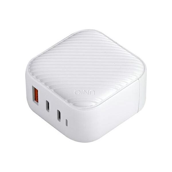 Ładowarka Uniq Verge Pro 1x USB-A 2x USB-C 3 A (UNIQ358WHT)