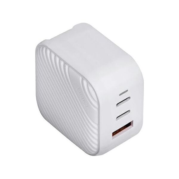 Ładowarka Uniq Verge Pro 1x USB-A 2x USB-C 3 A (UNIQ358WHT)