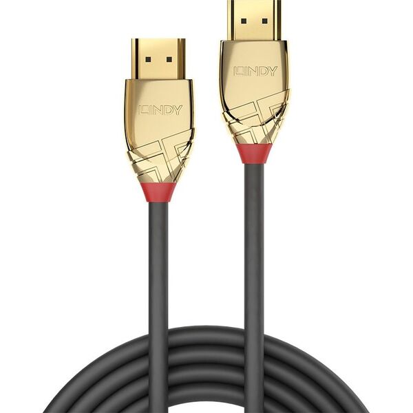Kabel Lindy HDMI - HDMI 2m złoty (37602)