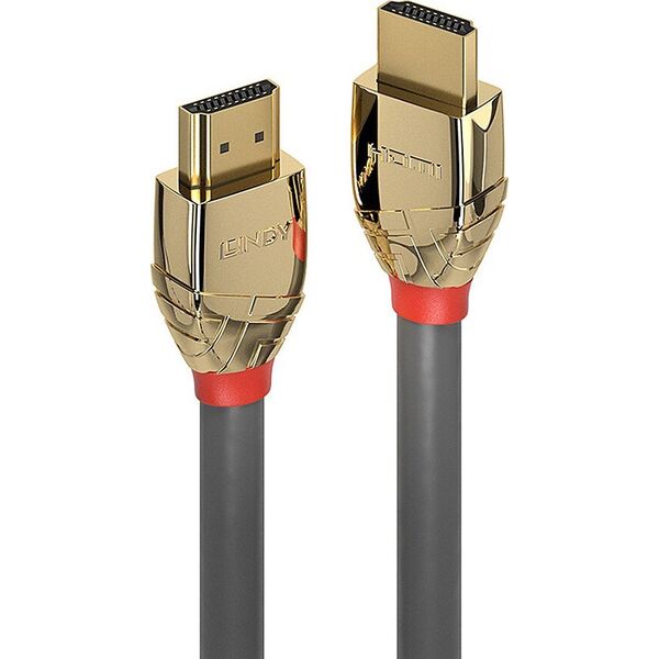 Kabel Lindy HDMI - HDMI 2m złoty (37602)