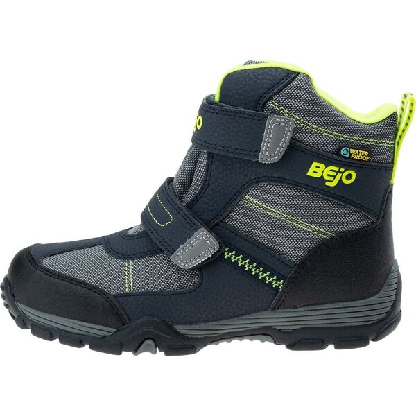 Bejo OBUWIE CLASSIC BATHURSTI JR BLACK/MID GREY/LIME 34