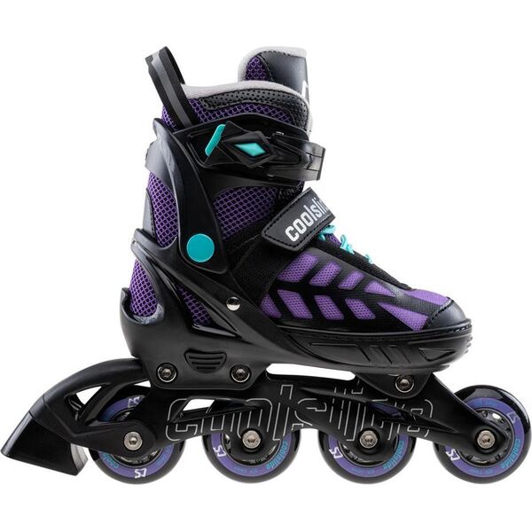 Rolki CoolSlide Wonton YG rekreacyjne regulowane czarne r. 40-43