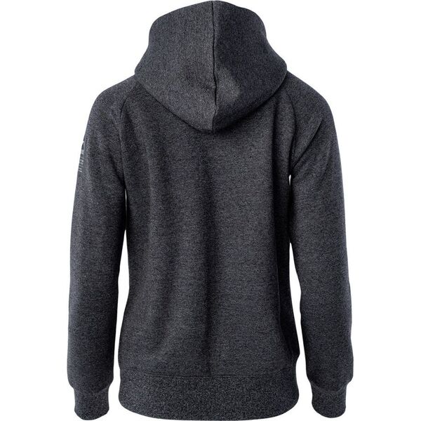 Elbrus BLUZA CHIANO WO'S DARK GREY MELANGE/BLACK L