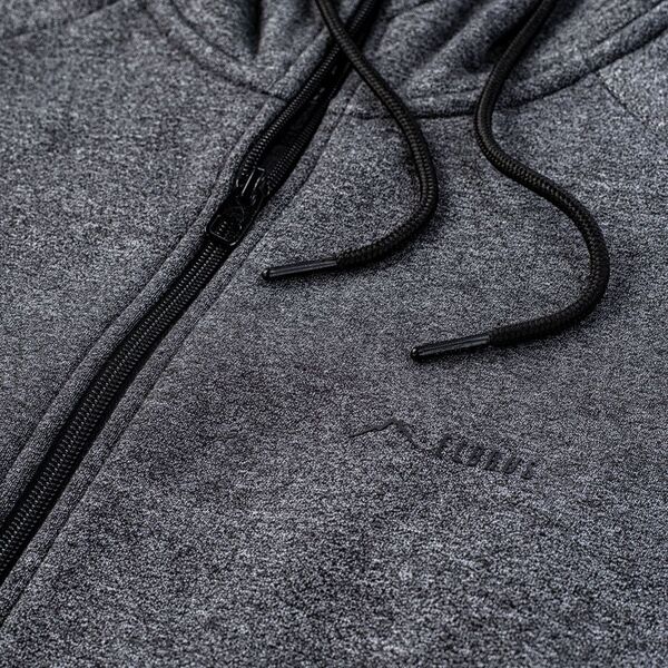 Elbrus BLUZA CHIANO WO'S DARK GREY MELANGE/BLACK L