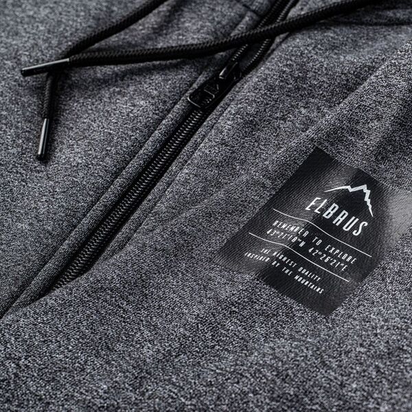 Elbrus BLUZA CHIANO WO'S DARK GREY MELANGE/BLACK S