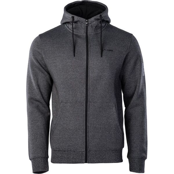 Elbrus BLUZA CHIANO DARK GREY MELANGE/BLACK XXL