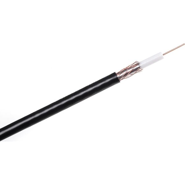 Cabletech Kabel koncentryczny R-TV RG-59 200m/box czarny