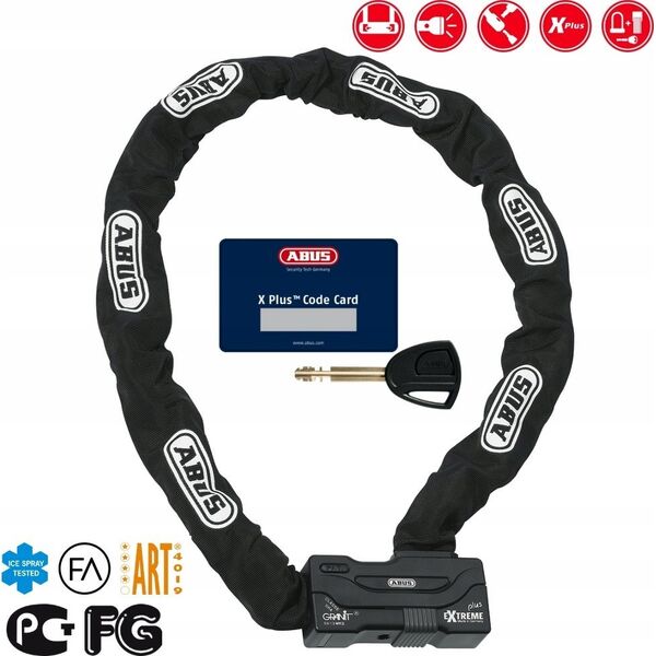 Abus ABUS GRANIT Extreme Plus 59/12HKS170 black