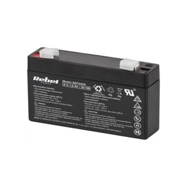 Rebel Akumulator 6V/1.3Ah (BAT0400)
