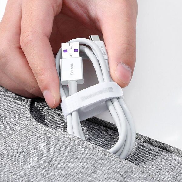 Kabel USB Baseus USB-A - USB-C 1 m Czarny (BSU2667BLK)