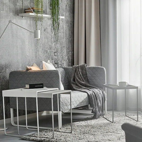 Nore Lauko kėdė NORE Rattan, ruda