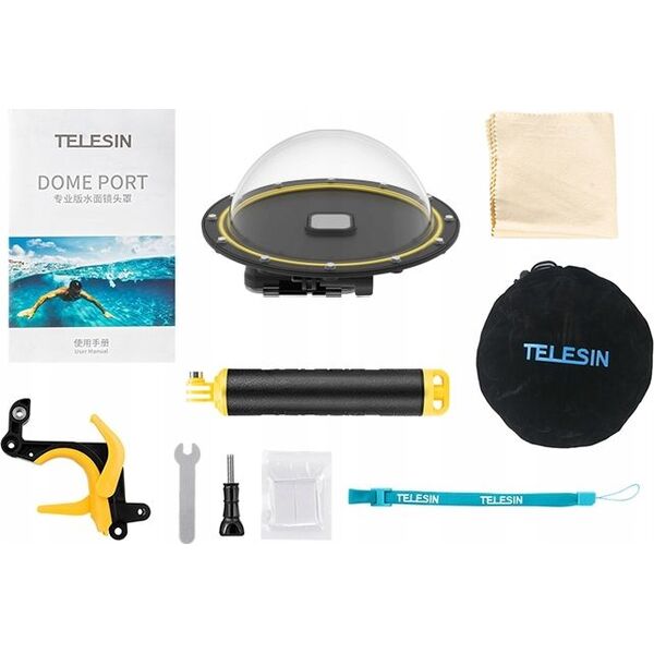 Telesin Obudowa podwodna Telesin Dome Port dla GoPro Hero 9 (GP-DMP-T09)