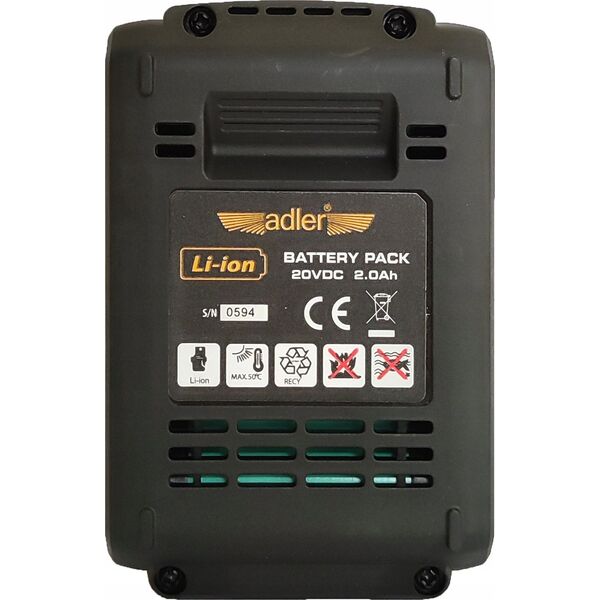 Adler ADLER AKUMULATOR 20V / 2Ah MAR3411.2