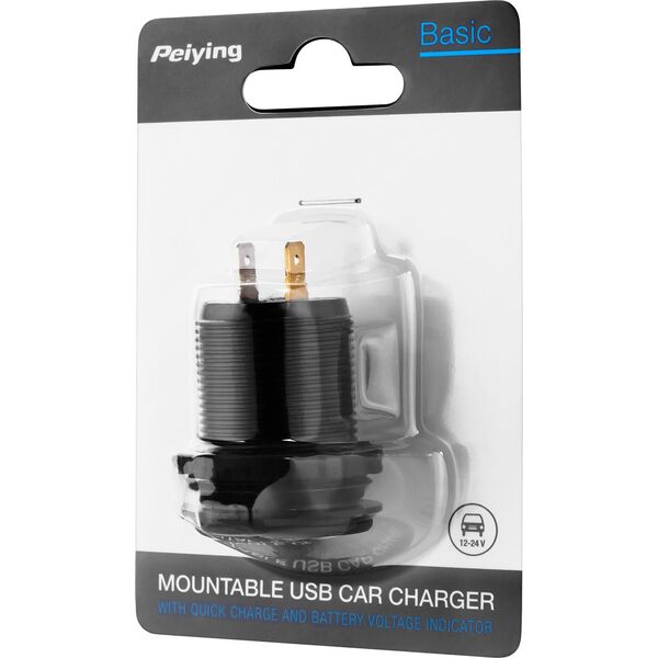 Ładowarka PeiYing 2x USB-A 3 A  (PY-CHR0004)