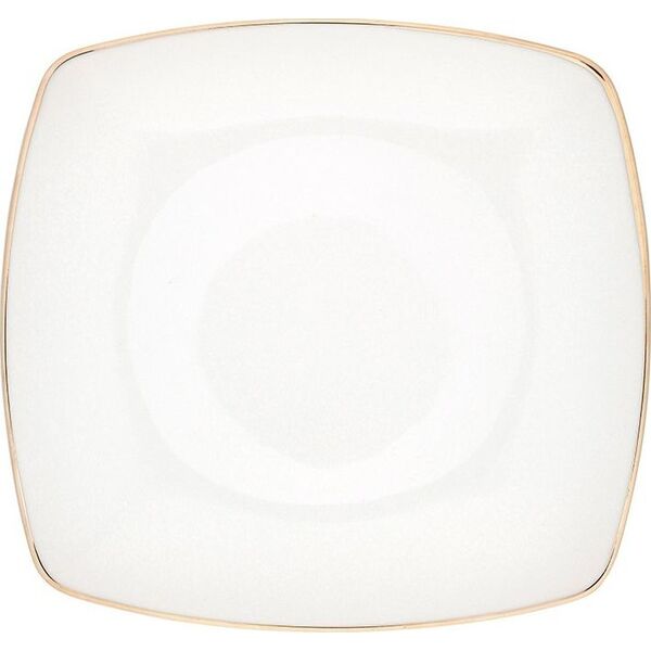 Lumarko mariapaula moderna kwadratowa gold talerz deserowy 20,5cm