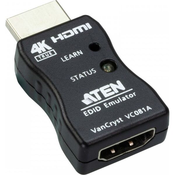 Adapter AV Aten HDMI - HDMI czarny (VC081A)