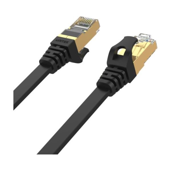 Unitek Przewód RJ45, kat. 7, SSTP, 10m, czarny (C1897BK-10M)