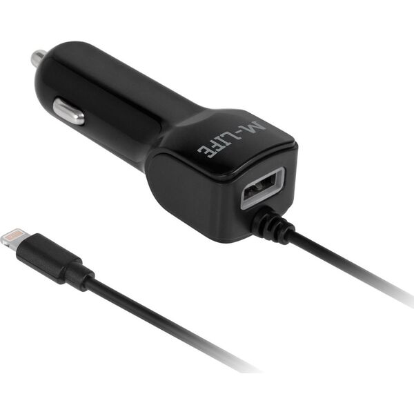 Ładowarka M-Life 1x USB-A 2.1 A  (LEC-ML0993)