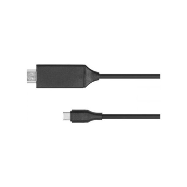 Kabel USB Kruger&Matz USB-C - HDMI 2 m Czarny (KM1249)