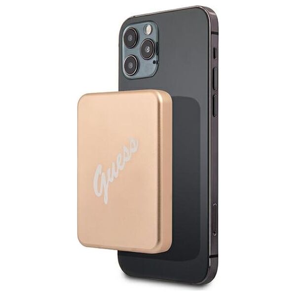 Powerbank Guess MagSafe GUPBMSVSLG 3000mAh Złoty
