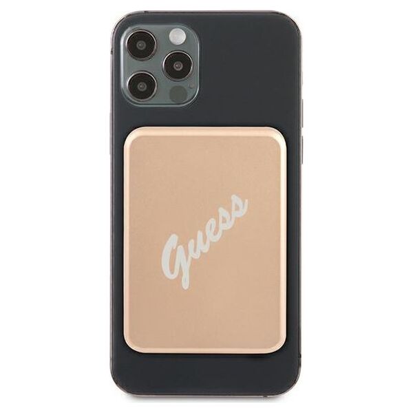 Powerbank Guess MagSafe GUPBMSVSLG 3000mAh Złoty