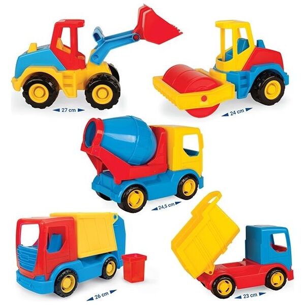 Wader TECH TRUCK SAMOCHÓD BUDOWLANY WYWROTKA 23cm WADER 35312
