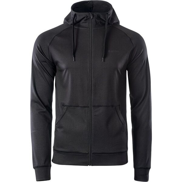 Hi-Tec Męska bluza sportowa Hi-Tec Kosko z kapturem czarna rozmiar L