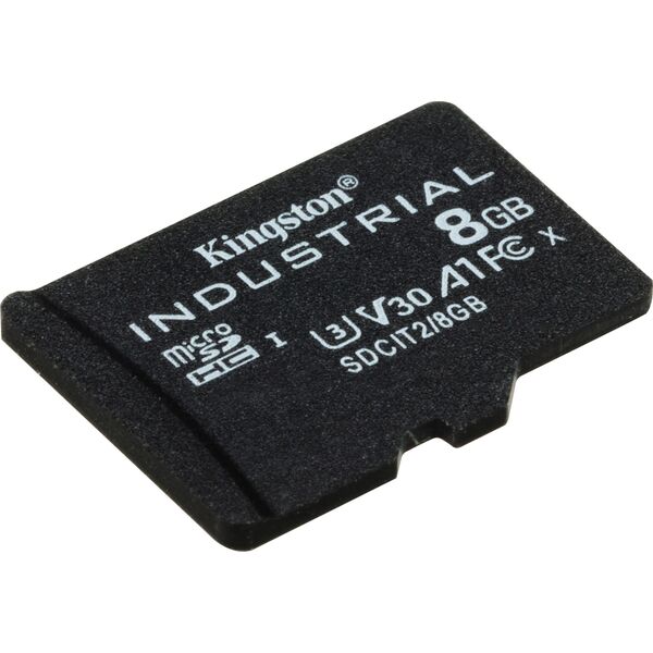 Karta Kingston Industrial MicroSDHC 8 GB Class 10 UHS-I/U3 A1 V30 (SDCIT2/8GB)