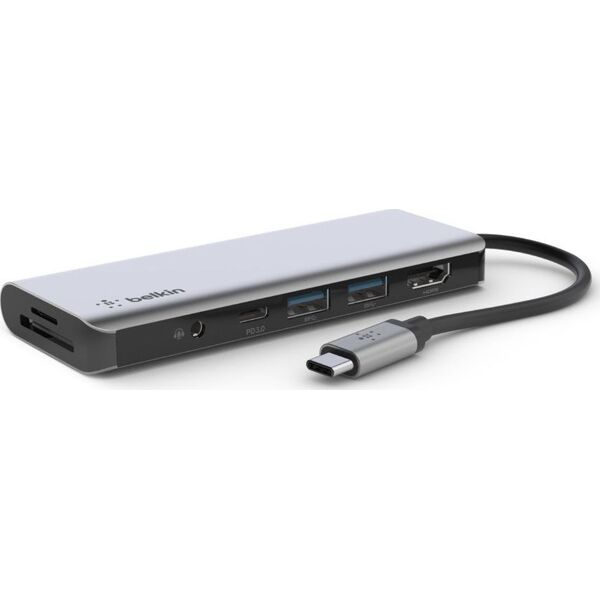 Stacja/replikator Belkin 7w1 USB-C (AVC009btSGY)